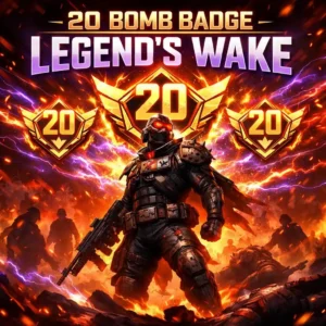 Legend’s Wake 20 Bomb Badge