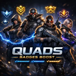 Quads Badges Boost