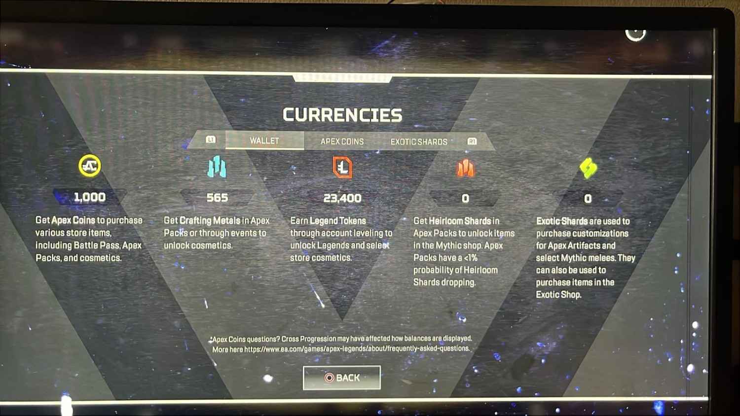 Apex Legends accounts