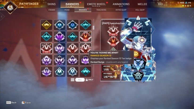 Apex Legends accounts
