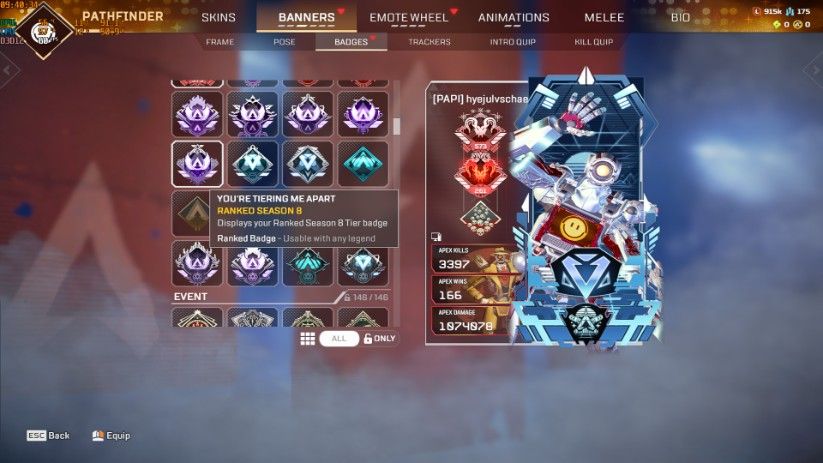 Apex Legends accounts