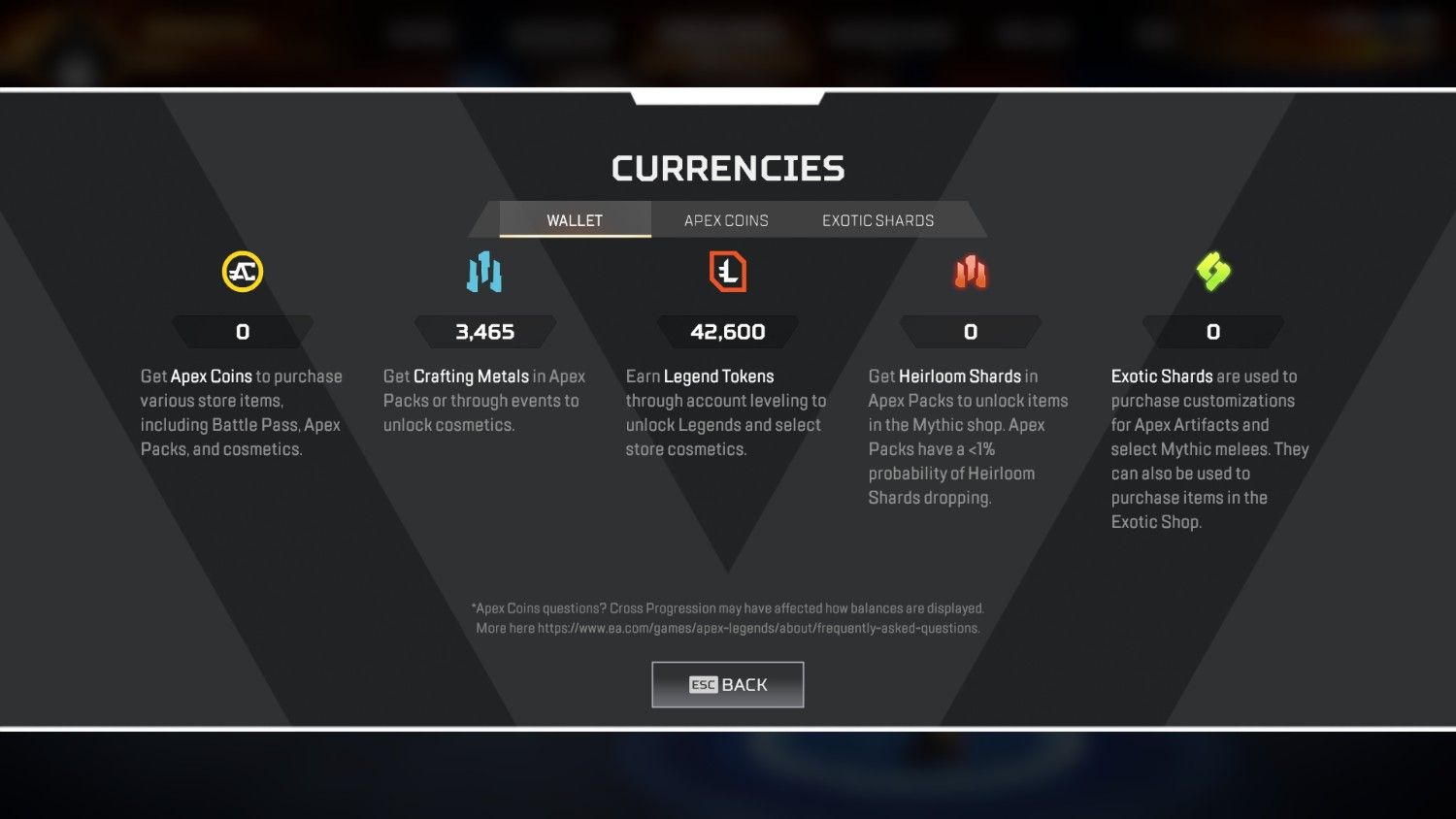 Apex Legends accounts