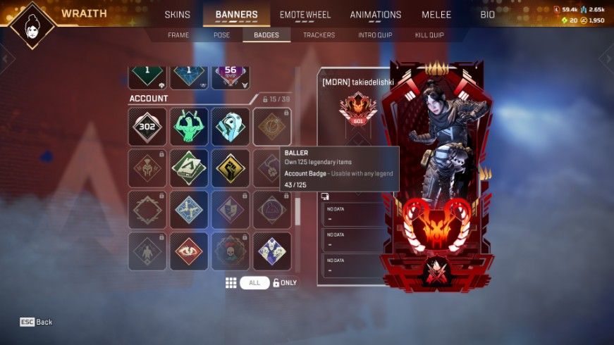 Apex Legends accounts