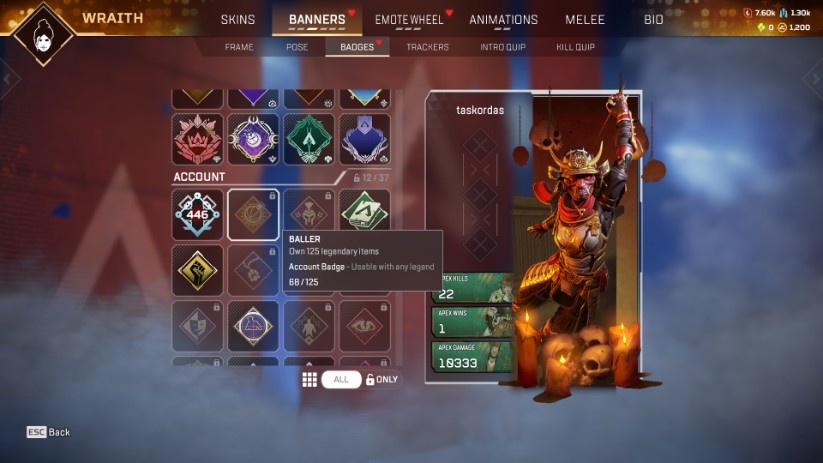 Apex Legends accounts
