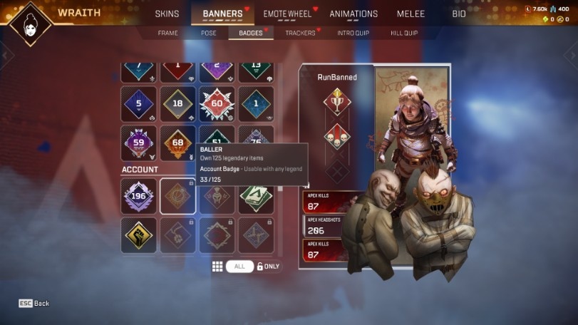 Apex Legends accounts