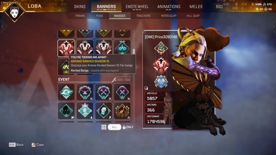 Apex Legends accounts