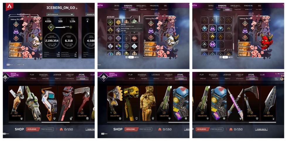 Apex Legends accounts