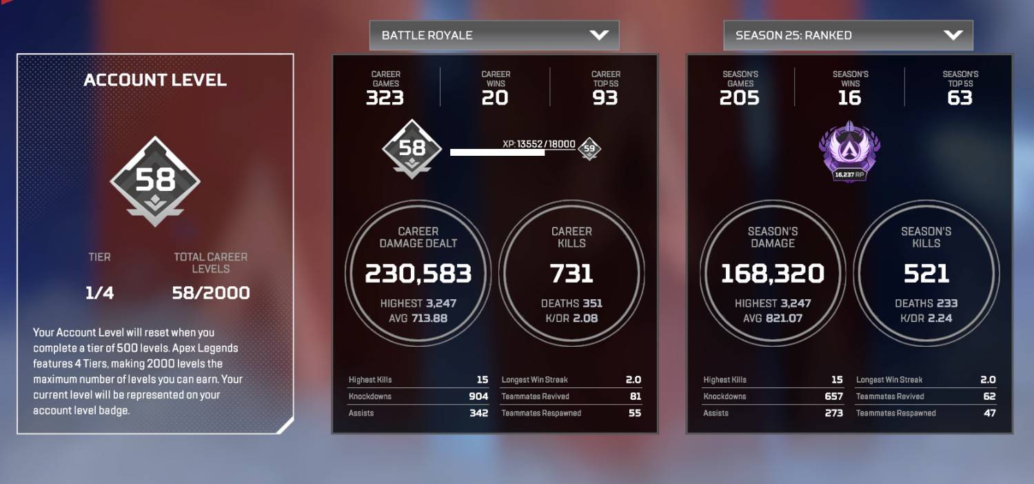 Apex Legends accounts