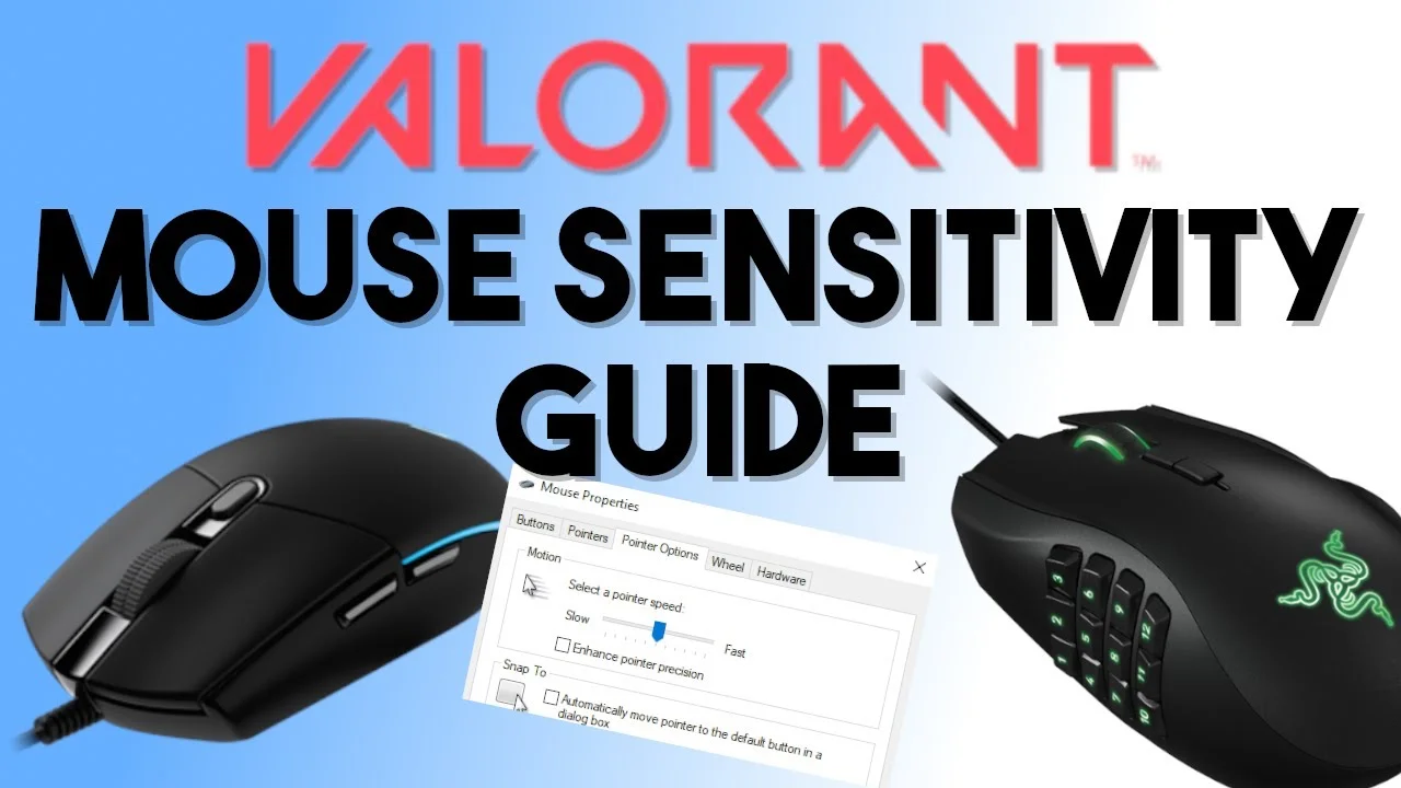 Valorant mouse sensitivity settings