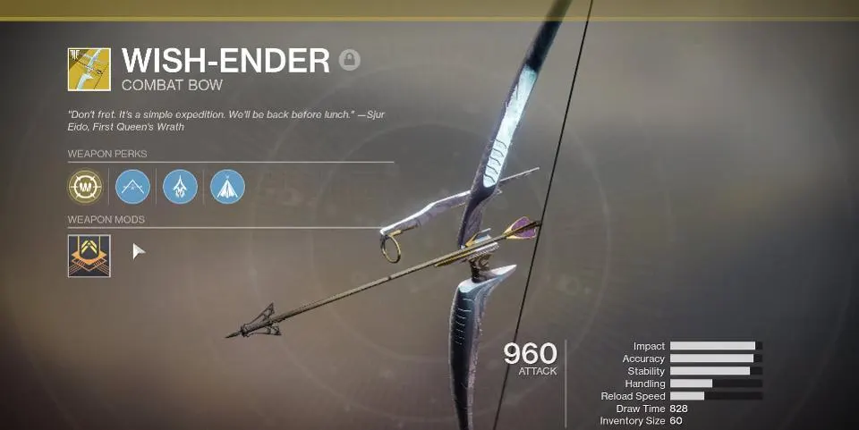 Wish-ender bow