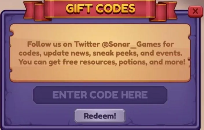 Redeem method of codes