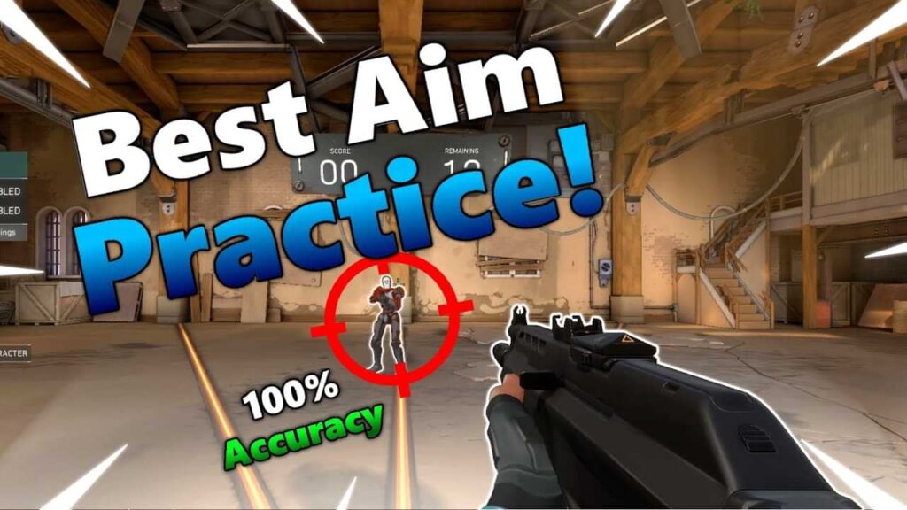Before and After improving aim comparison