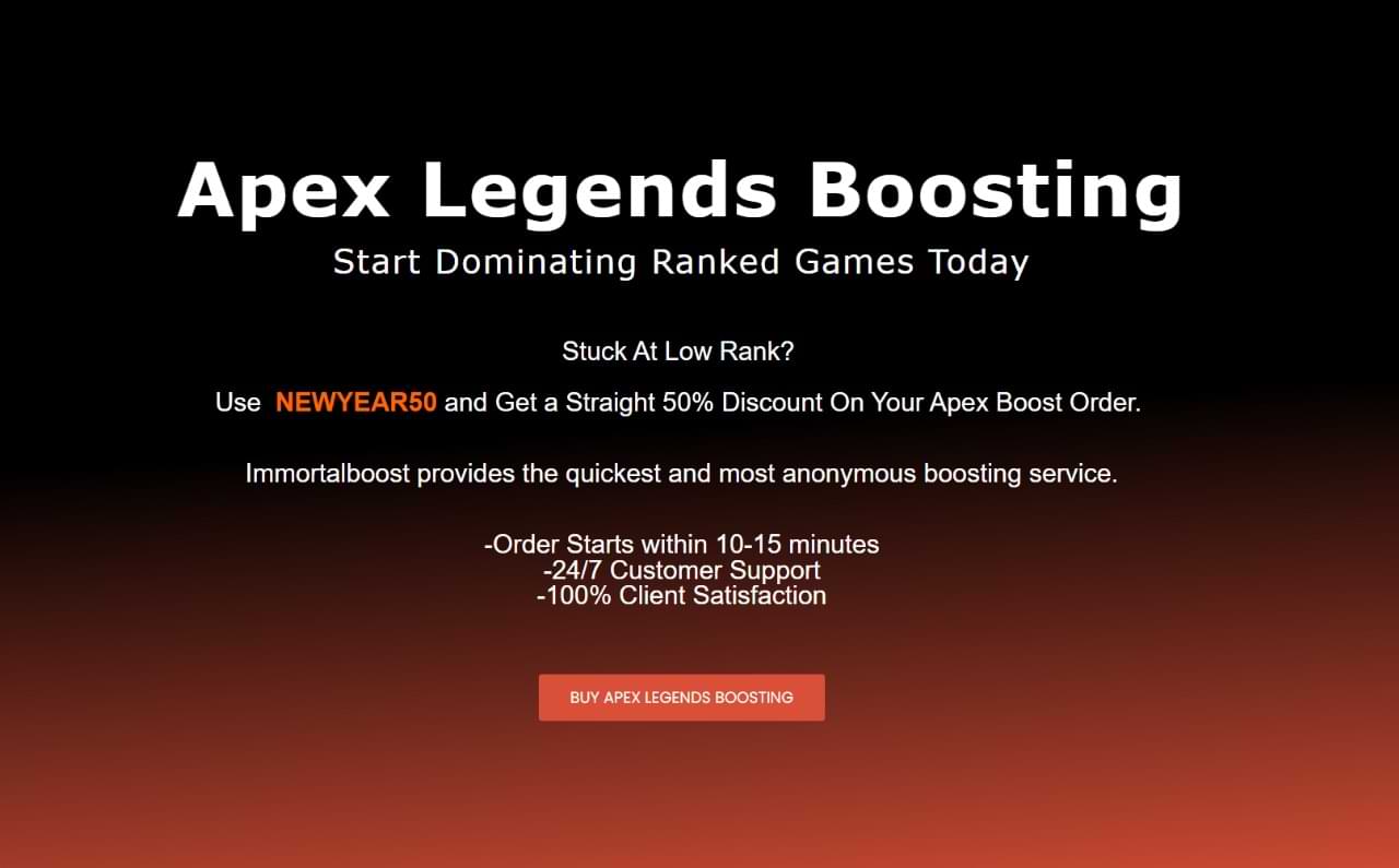 Apex Legends Rank Boosting, Skill Boosting, Badge boosting complete package