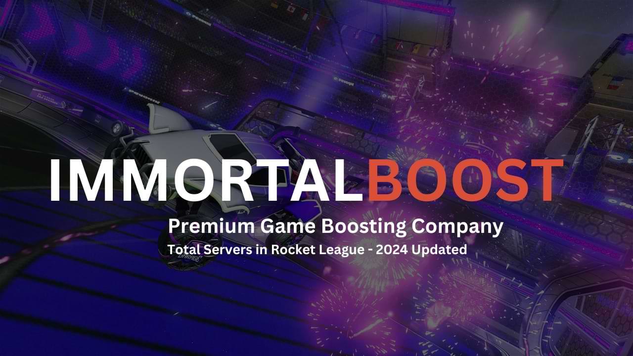 Immortalboost brand logo and topic on total servers in rl