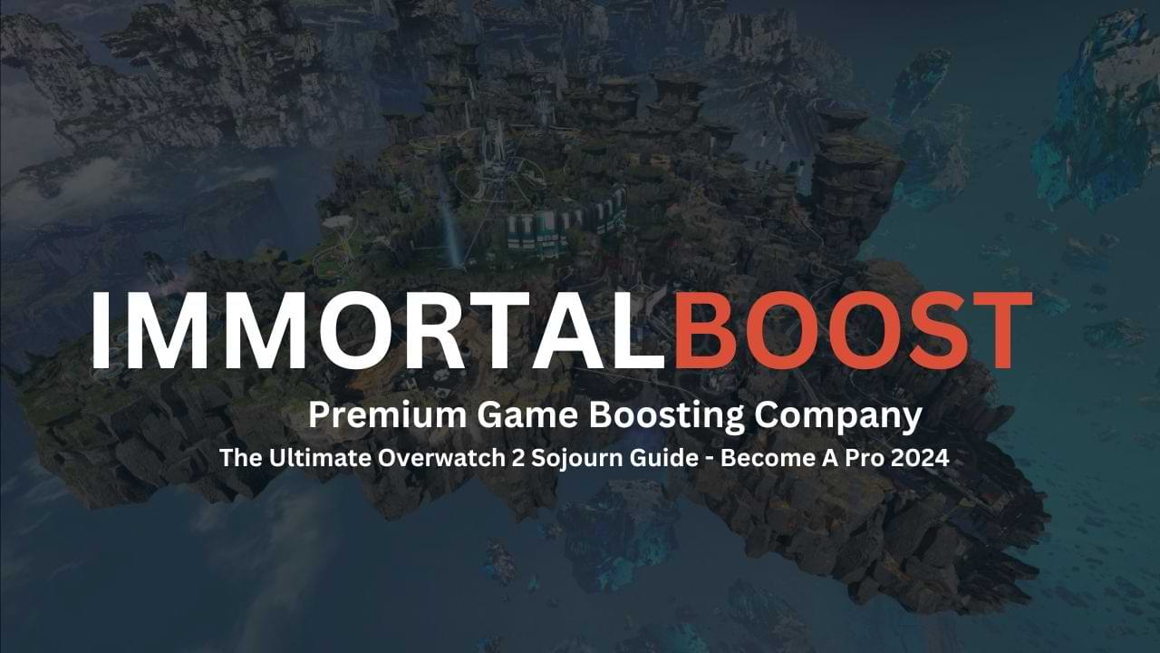 Broken moon map in the background of image with Immortalboost brand logo