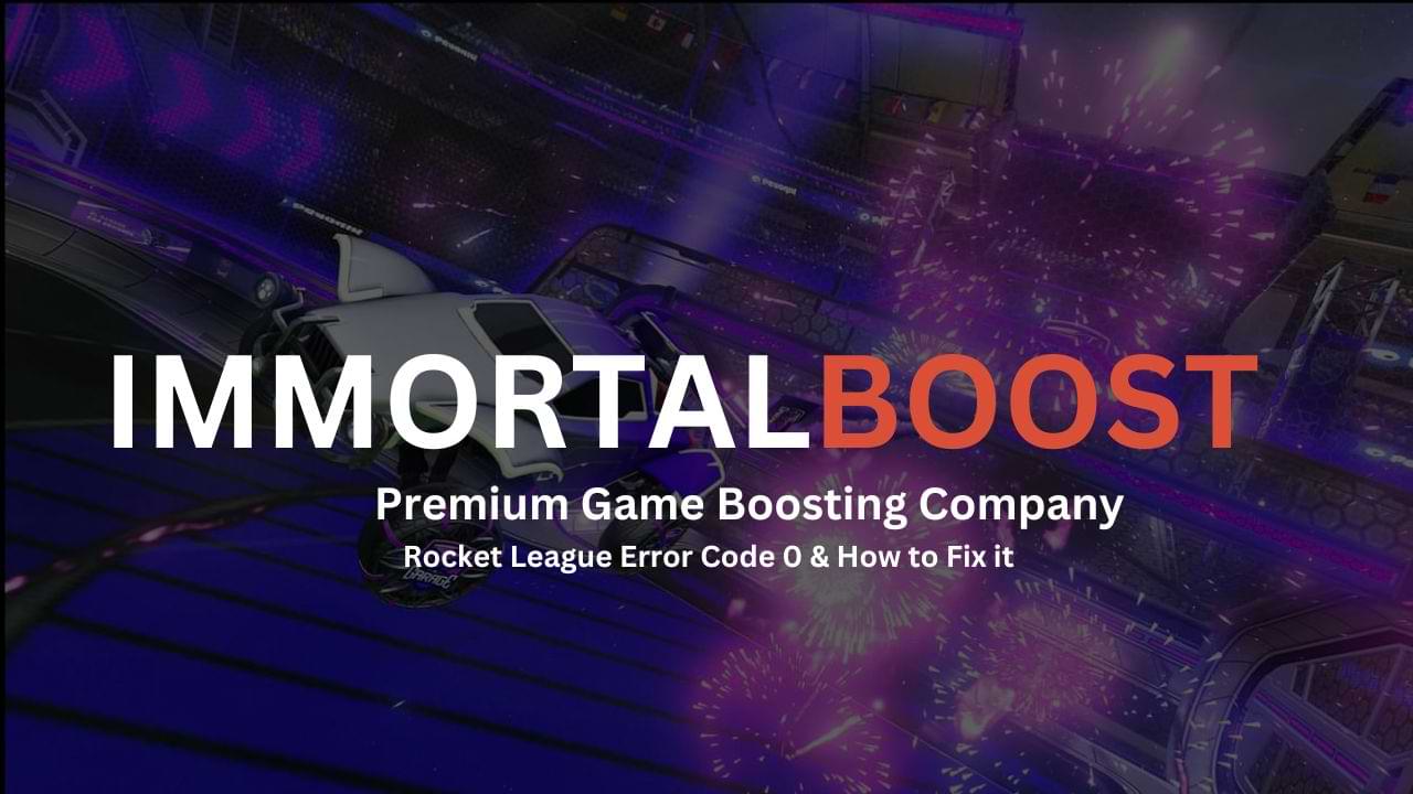 Immortalboost brand logo and topic on how to fix Error