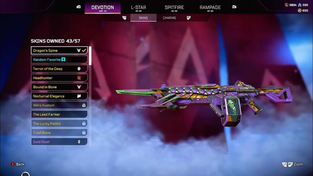 Devotion LMG weapon 