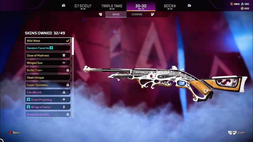 30-30 weapon in apex legends 
