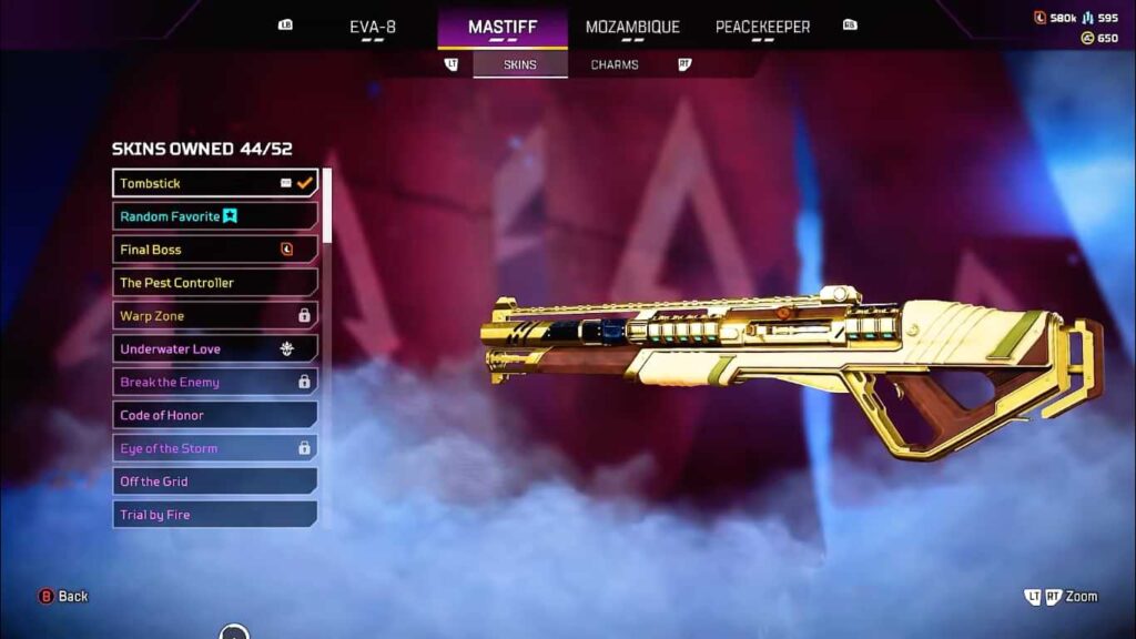 Mastiff weapon 
