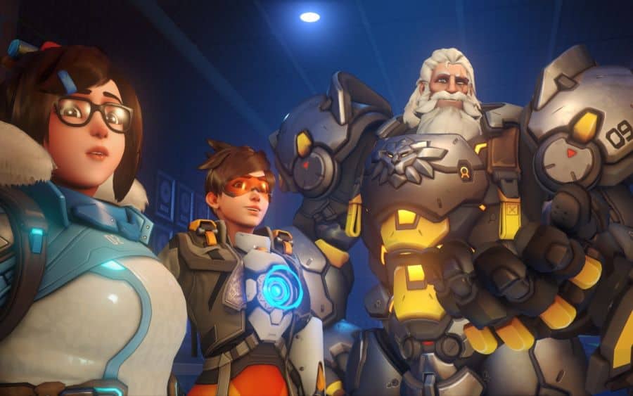 Overwatch 2 characters together 