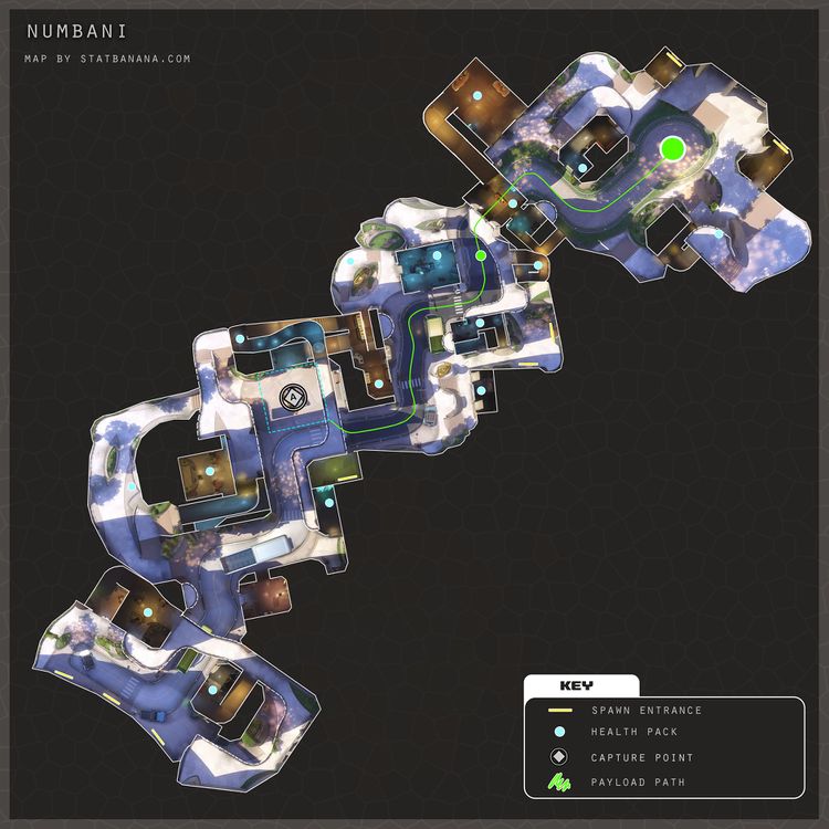 Numbani map layout 