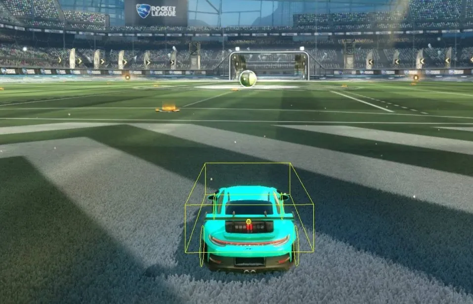 rocket league porsche