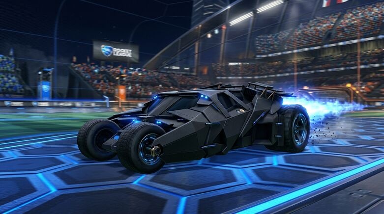 Batmobile flat tumbler design