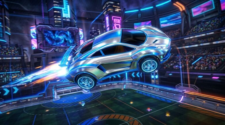 Endo sleek futuristic hovering shot