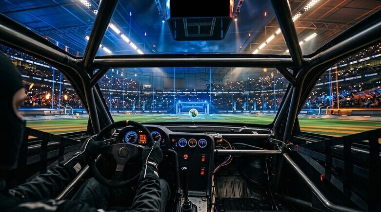 Pro player view in arena