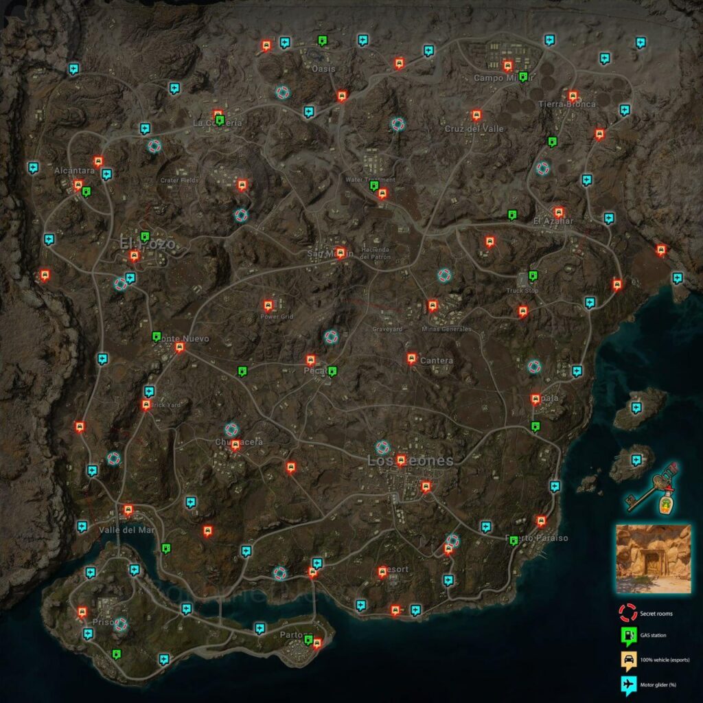 All PUBG Secret Room & Basement Key Locations 2026