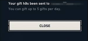 Valorant Send a Gift