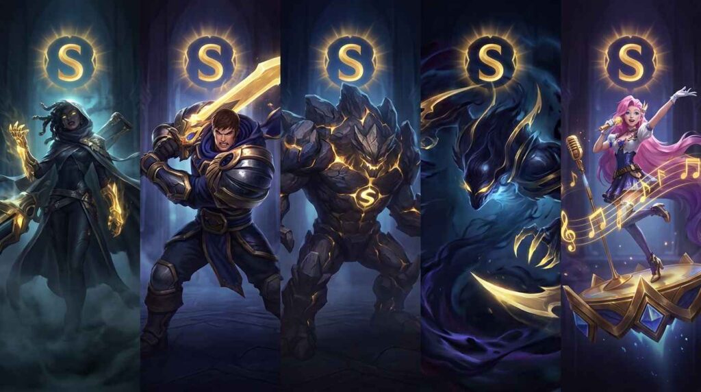lol champion collage