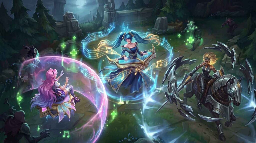 sona seraphine rell team