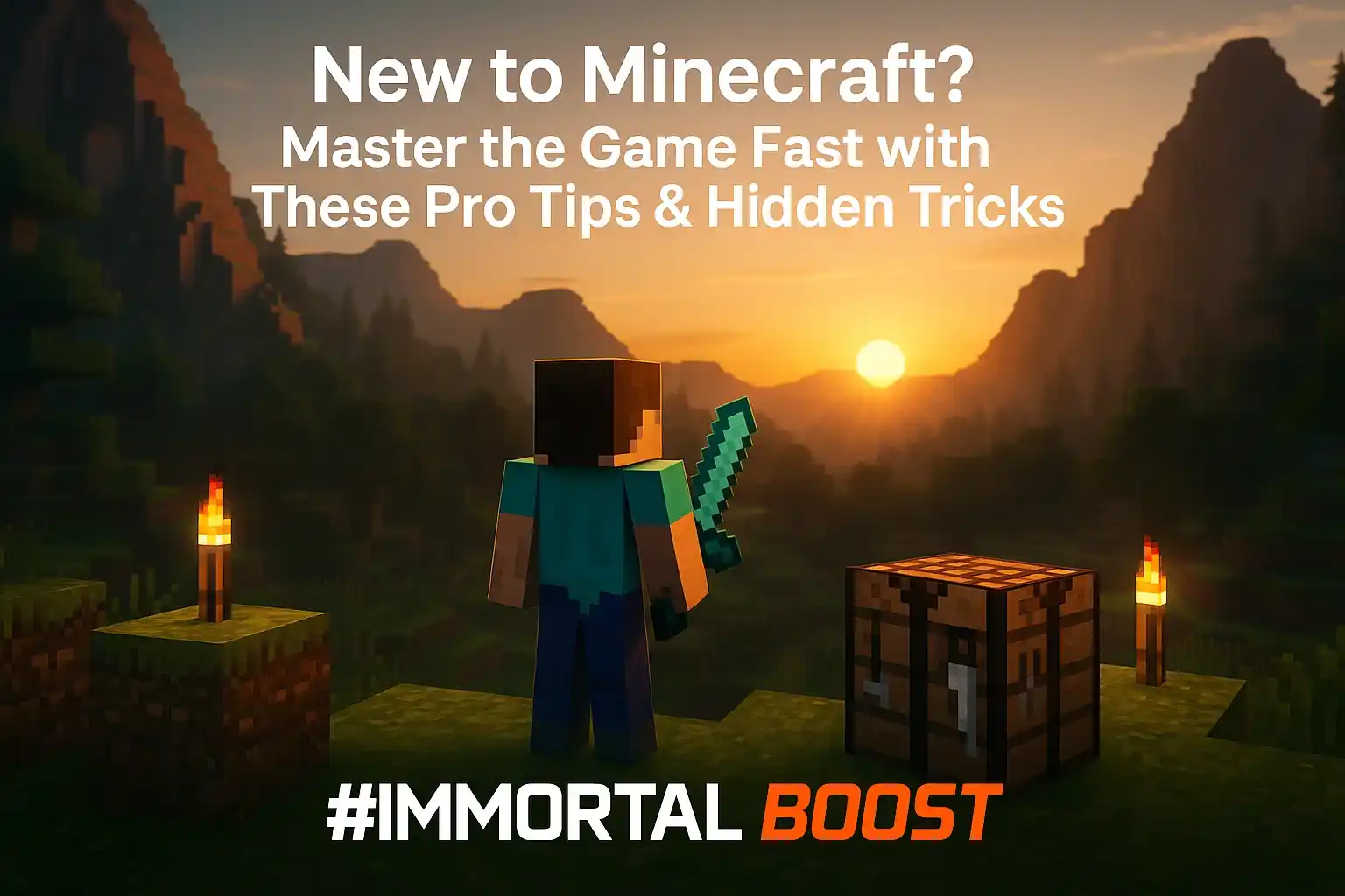 Minecraft game and topic of blog