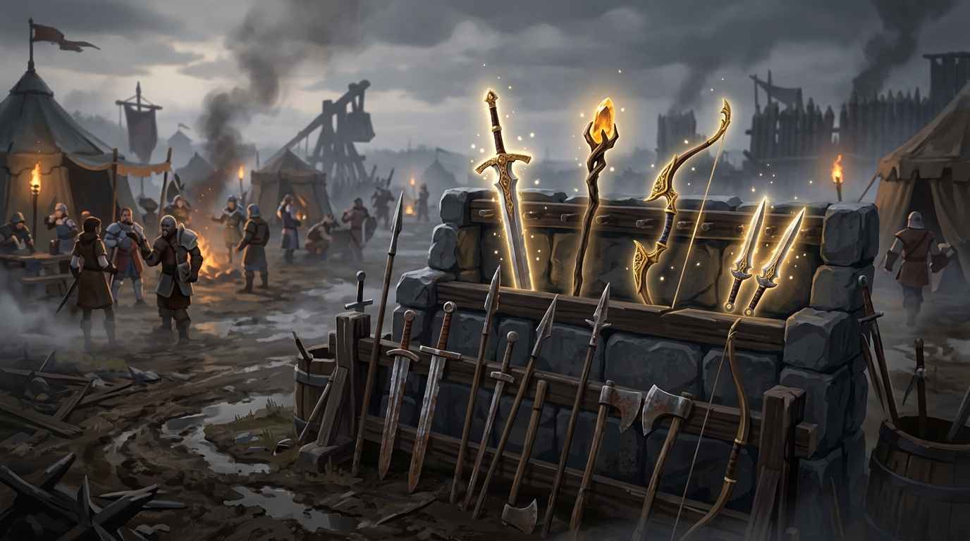 Albion Online Weapon Tier List 2026: Best Weapons for PvP, PvE & ZvZ