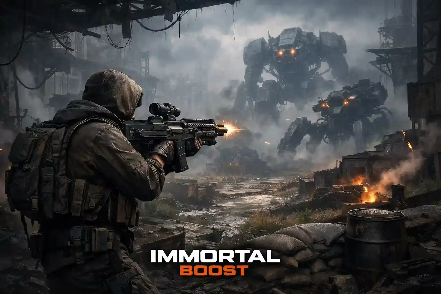 Screenshot of top PvE weapons and gear from ARC Raiders, showing multiple futuristic firearms and equipment icons against a game-themed backdrop.