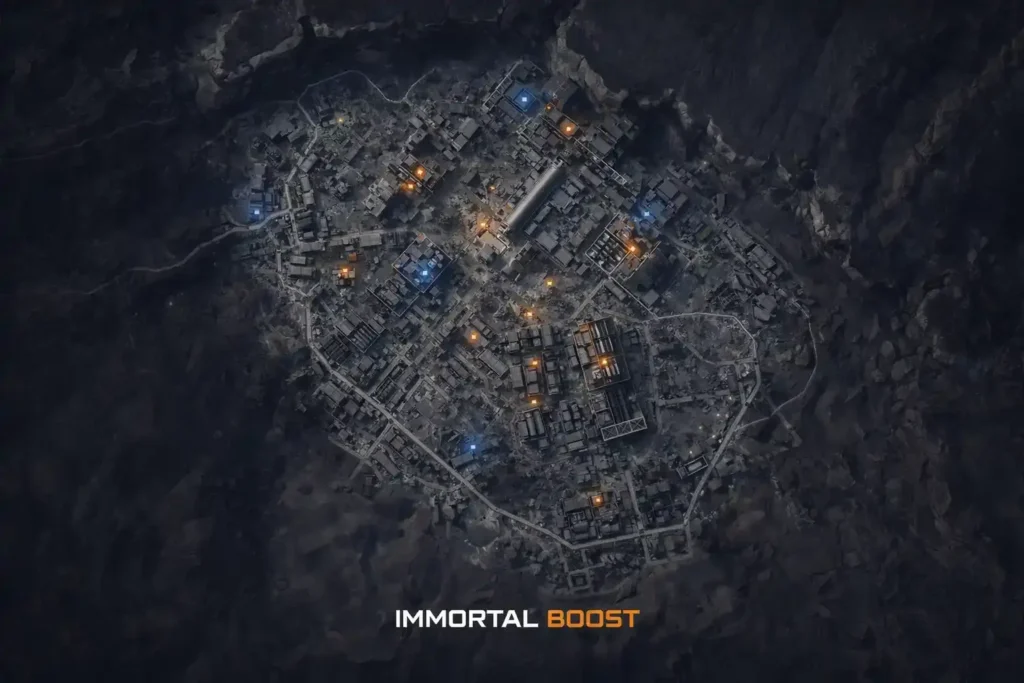 Spaceport Map from Arc Raiders