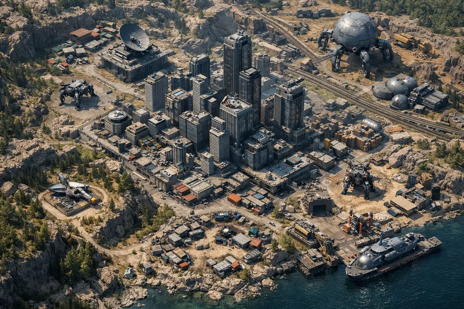 Stella Montis Map from Arc Raiders about its Guide