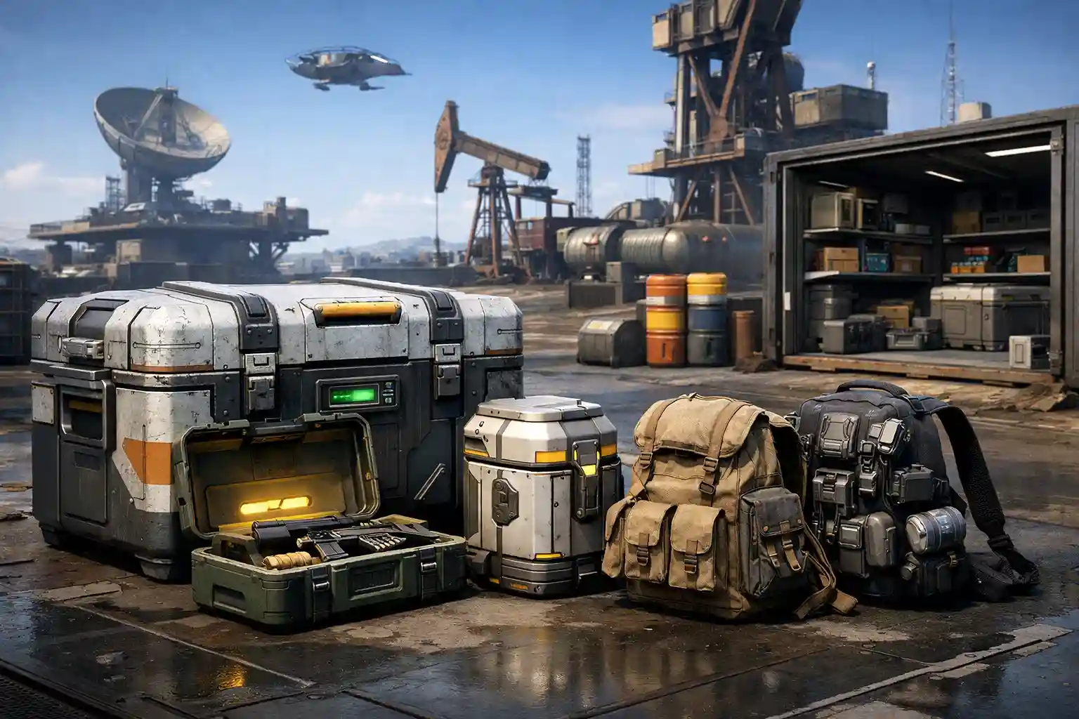 ARC Raiders loot containers and high-value areas highlighting efficient looting and inventory management