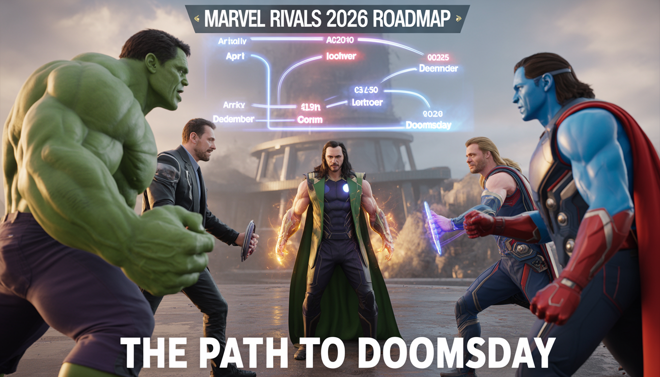 Marvel Rivals Avengers themed roadmap 2026 Path to Doomsday update