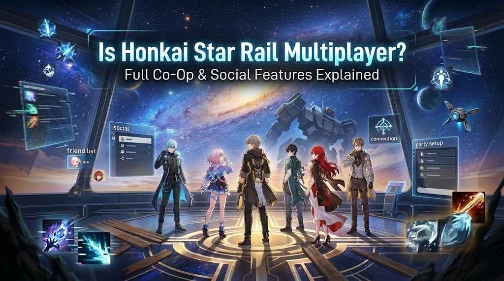 Is Honkai Star Rail Multiplayer? Full Co-Op & Social Guide