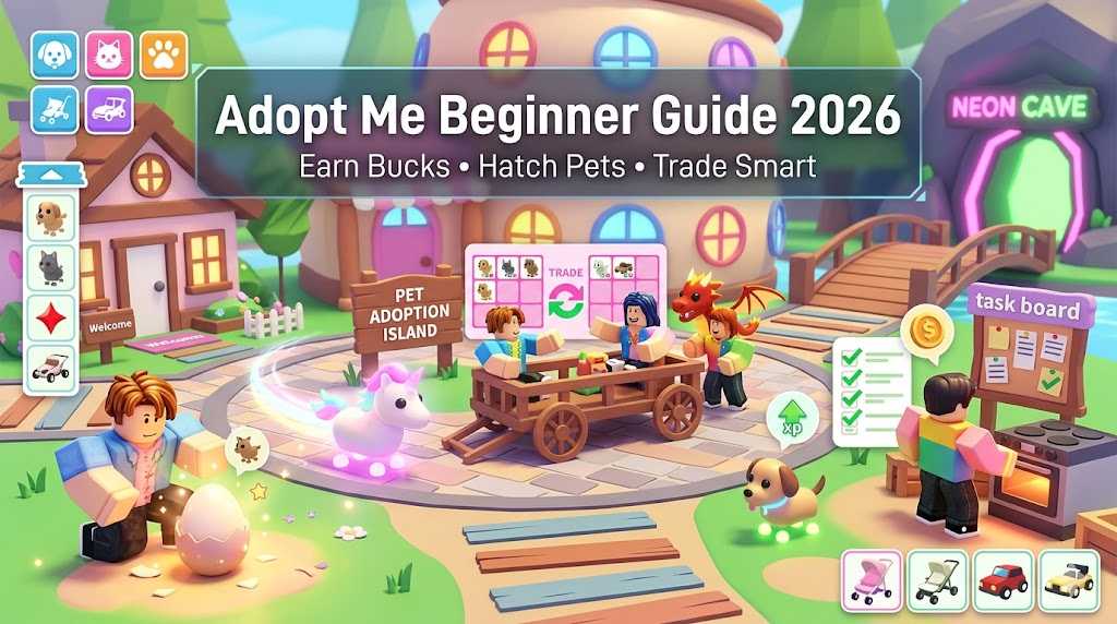 Roblox Adopt Me Beginner's Guide (2026): How to Start Playing the Right Way