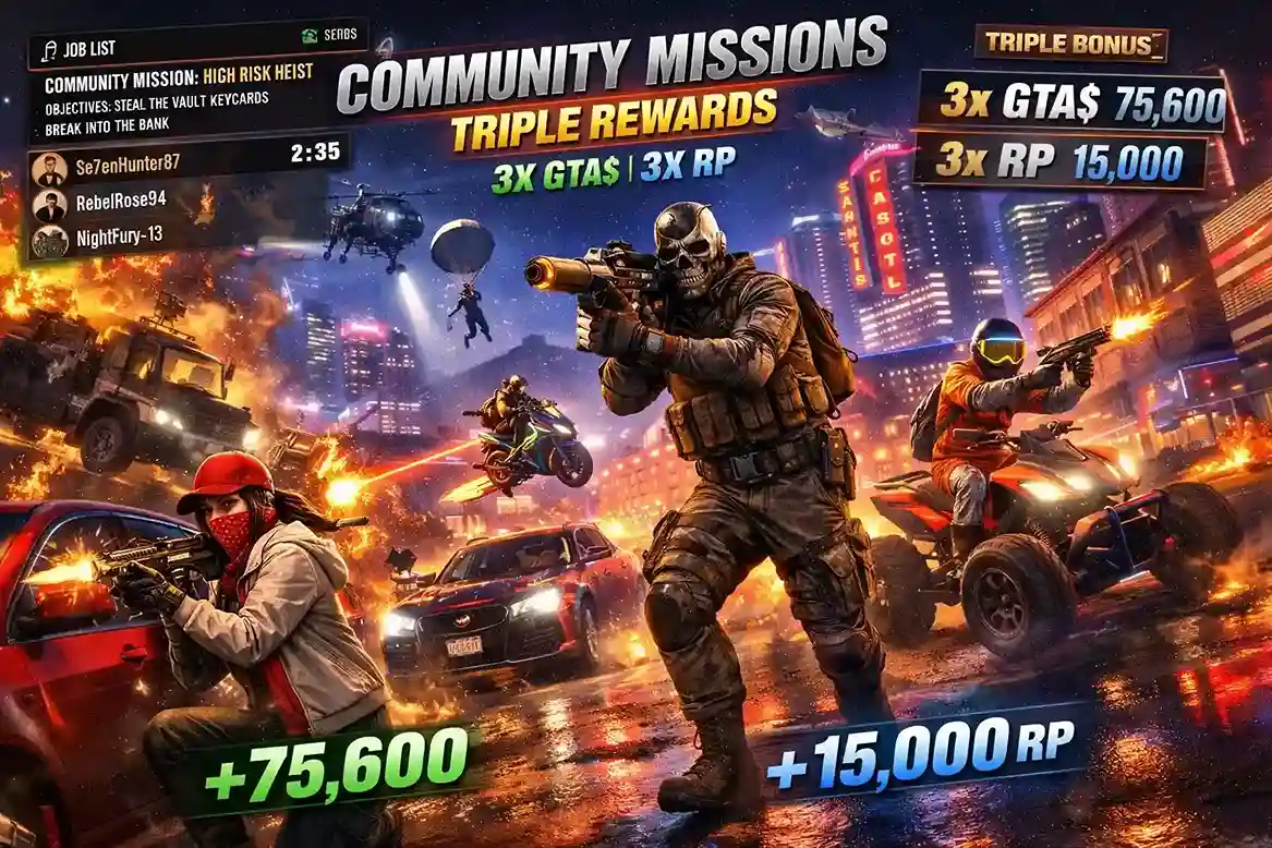 GTA Online Community Series 2026: Complete Rewards and Event Guide