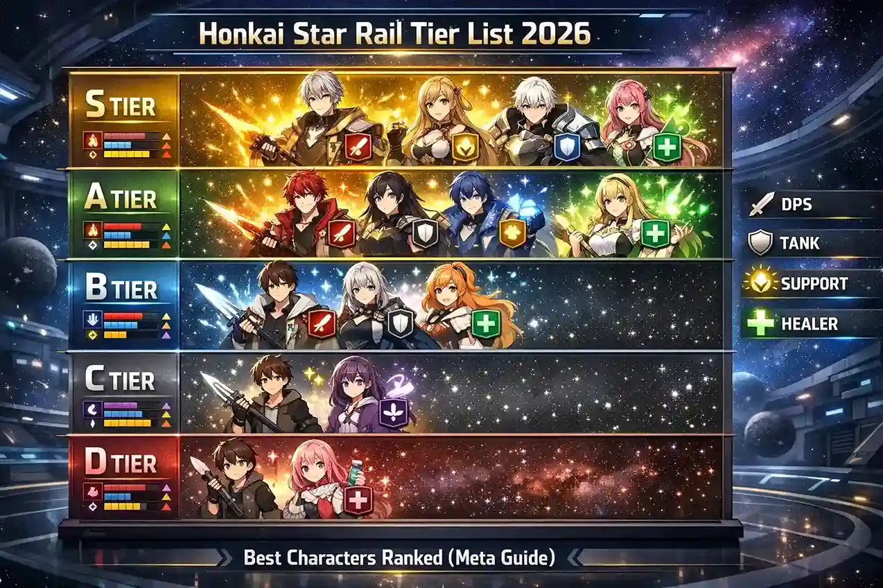 Honkai Star Rail Tier List 2026: Best Characters Ranked