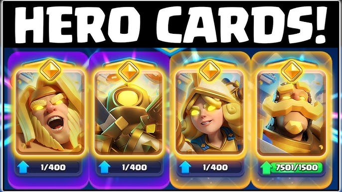 Clash Royale Hero Cards Tier List 2026 — All 10 Heroes Ranked