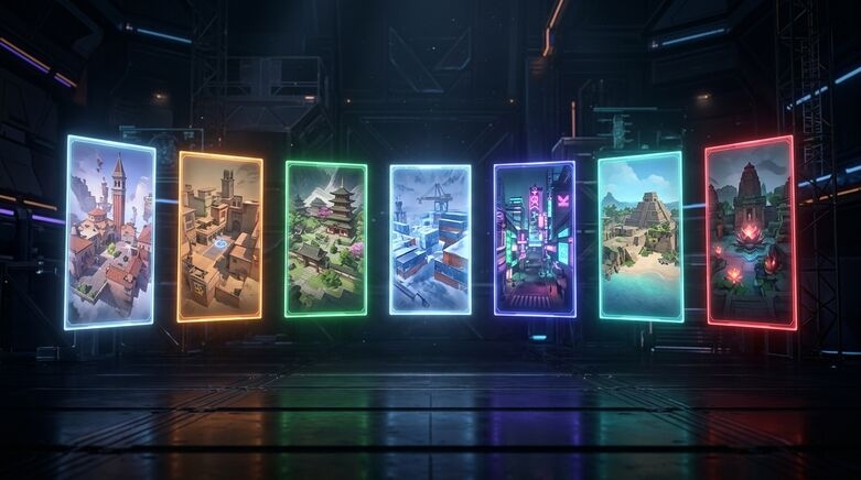 Valorant Season 2026 Act 3 competitive map pool seven maps ranked rotation