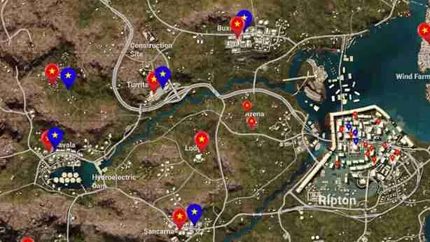 Miramar Secret Room Locations