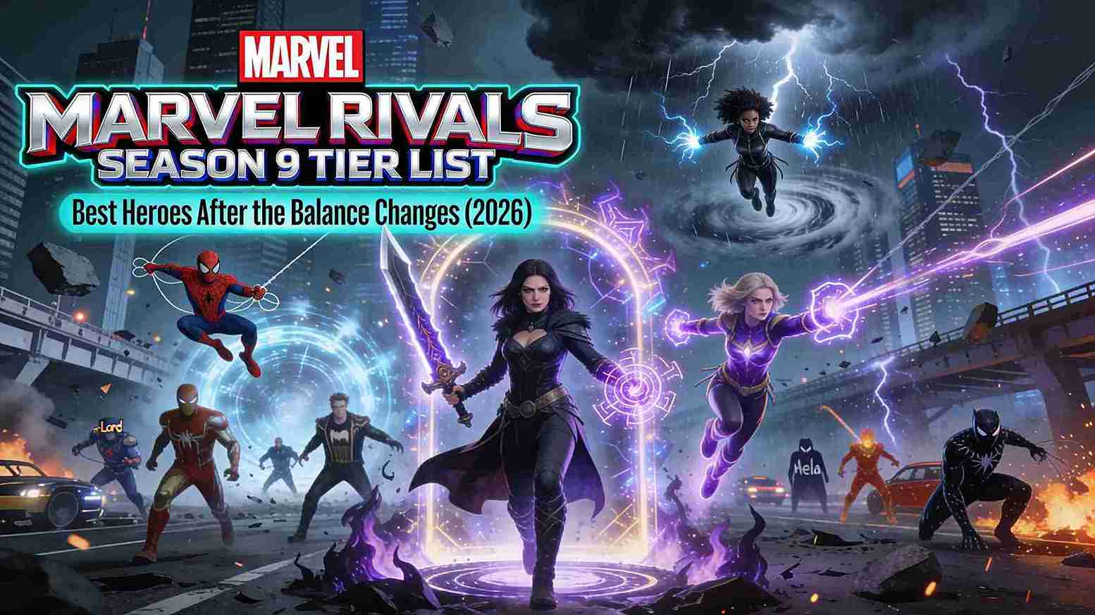 Best Heroes in Marvel Rivals: Tier List Rankings (Season 9 Update)