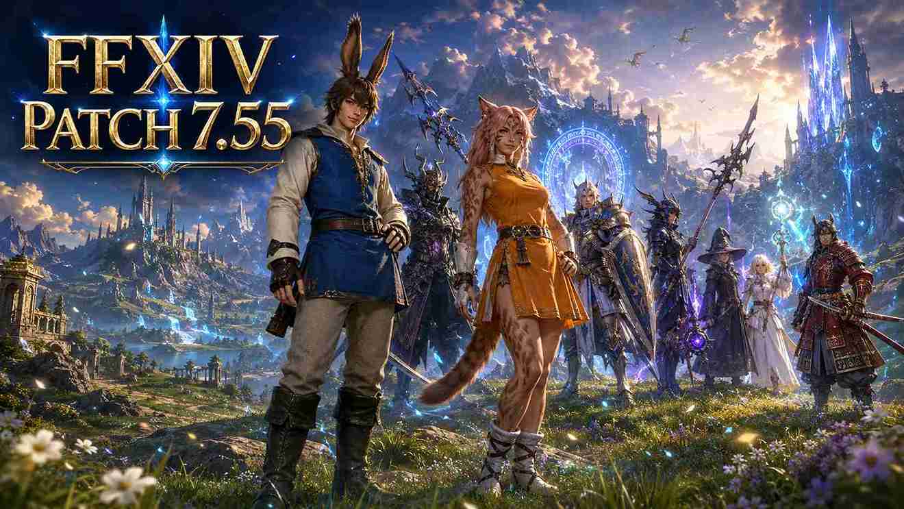 Final Fantasy 14 Patch 7.55 Update Notes: North Horn, Phantom Jobs & More