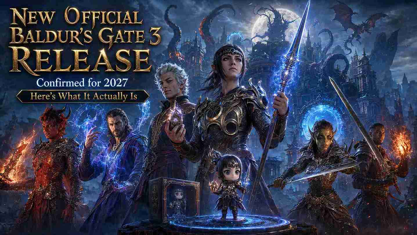 New Official Baldur's Gate 3 Release Confirmed for 2027: Here's What It Actually Is